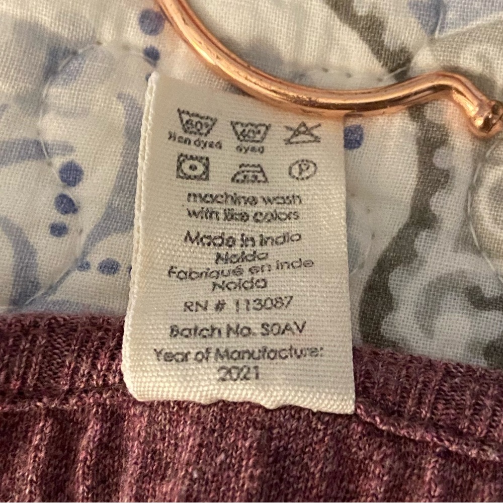 Kate Quinn Button Henley - Picture 5 of 5